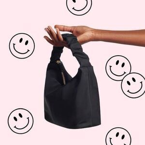 Stoney Clover Lane Black Scrunch Handle Bag